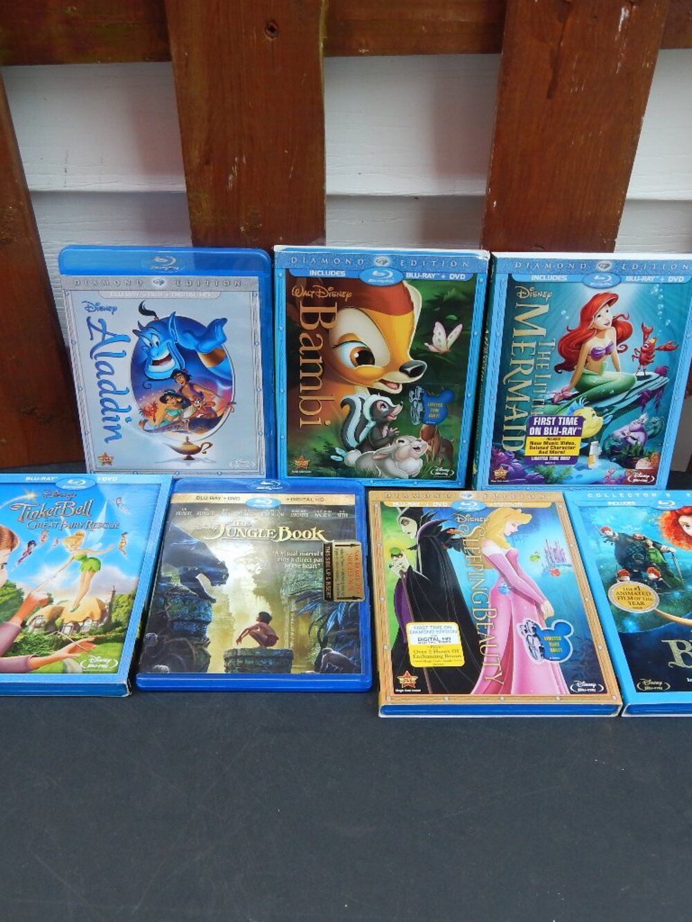 Disney Blu Ray Lot of Movies Set of 7